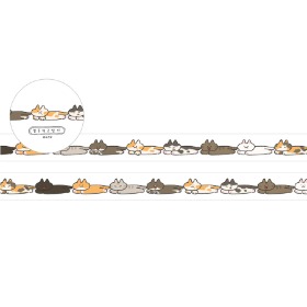 [주스] 철푸덕 고양이 마스킹테이프