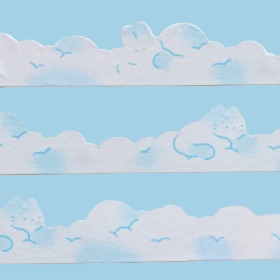 만타박스 Cloud 모양 마스킹테이프
